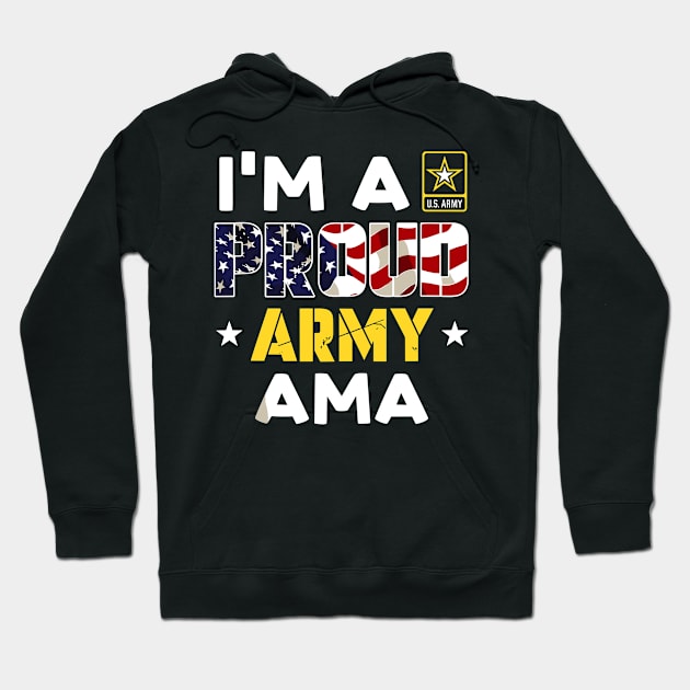 I'm a Proud Army AMA USA American Flag Family Solider Hoodie by rhazi mode plagget